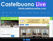 Tablet Screenshot of castelbuonolive.com